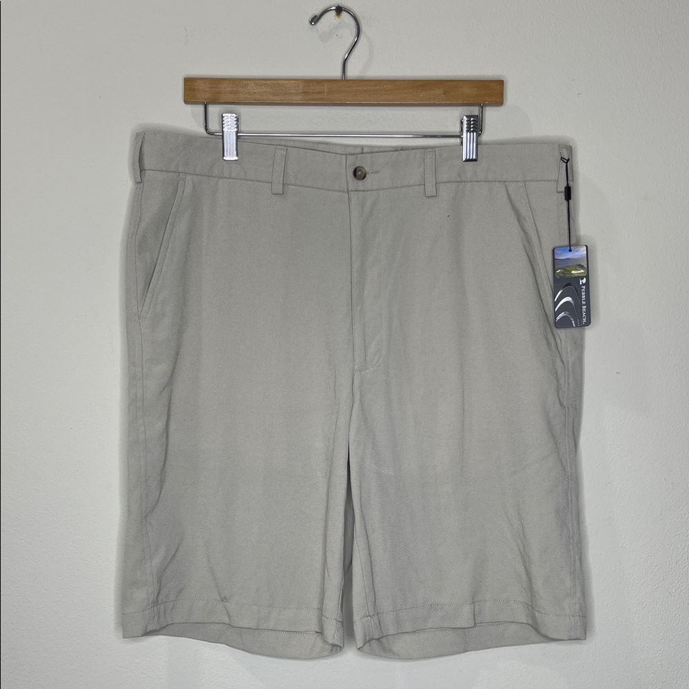 Pebble Beach Men's Classic Khaki  Shorts